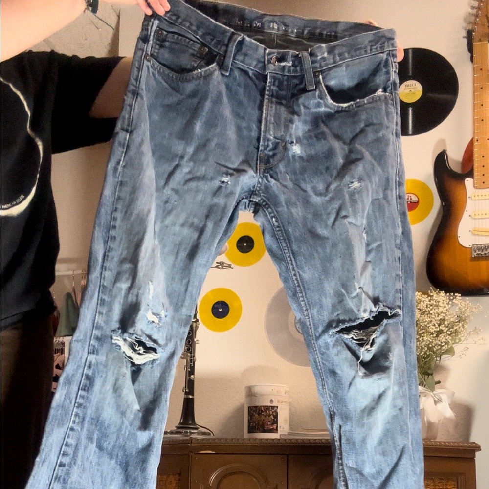 distressed, Old Navy, jeans